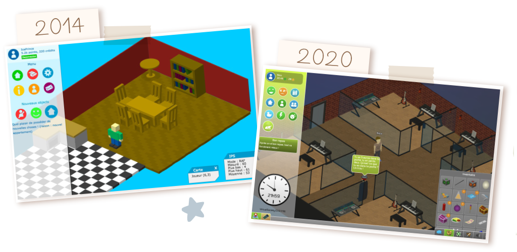 A personal project shaped in 2D