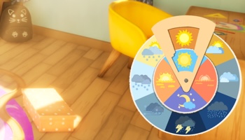 Weather wheel